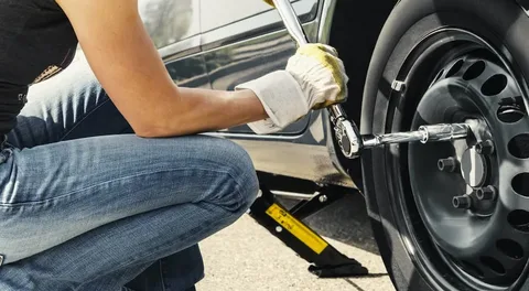 Mobile tyre service in Dubai